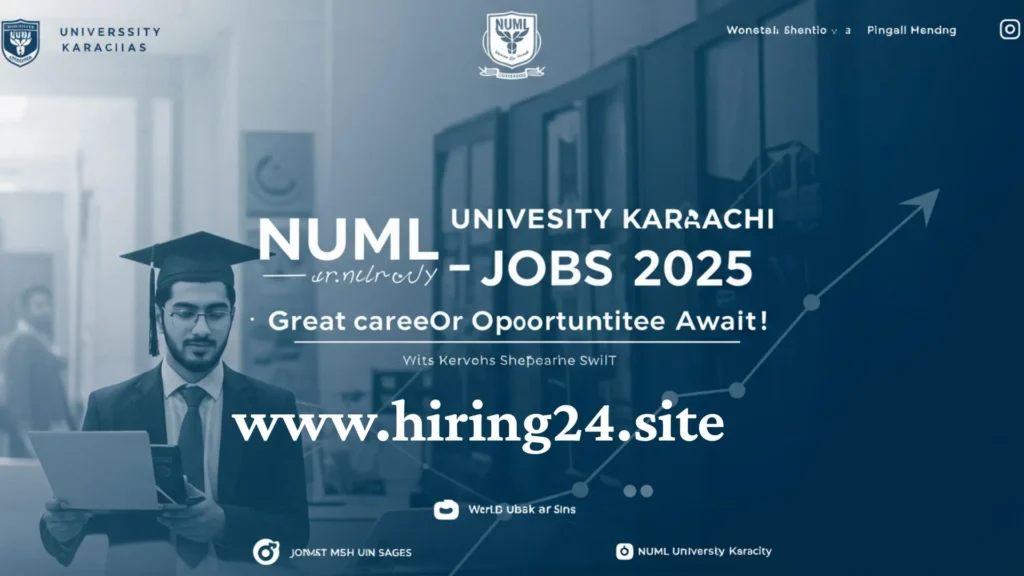NUML University Karachi Jobs 2025 – Great Career Opportunities Await!