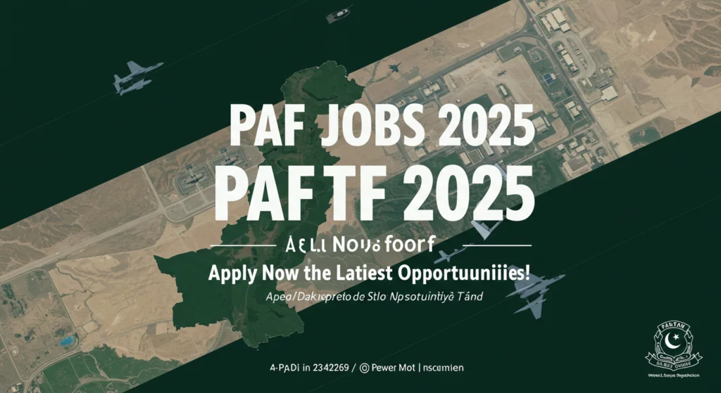 PAF Jobs 2025 – Apply Now for the Latest Opportunities!