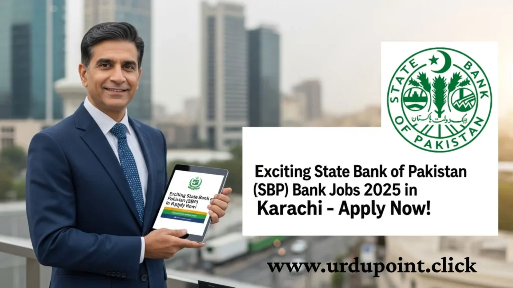 Exciting SBP Bank Jobs 2025 in Karachi – Apply Now!
